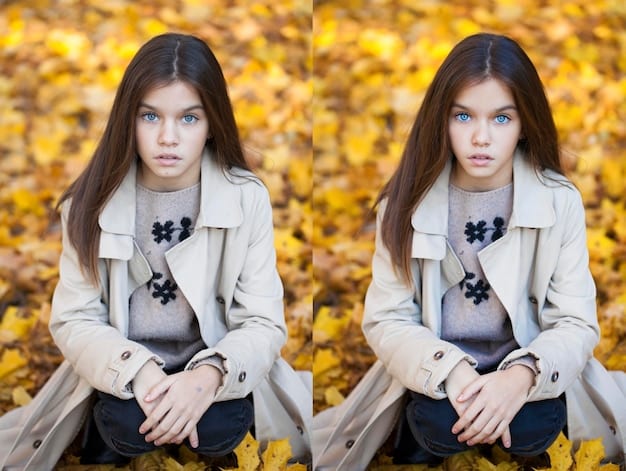 A side-by-side comparison showing the difference between a photo taken with direct, harsh lighting and a photo taken with soft, diffused lighting using a DIY softbox. The difference in quality is noticeable, highlighting the importance of light diffusion.