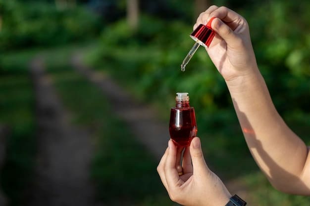 A person carefully diluting essential oils into a carrier oil with a dropper, showcasing the importance of proper preparation for pet safety.